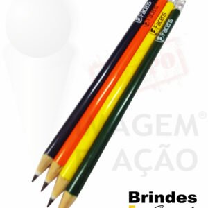 Lápis com borracha