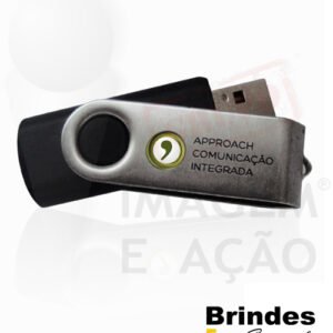 Pen drive 4gb giratório