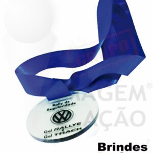 Medalha de acrílico