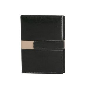 AGENDA DIÁRIA COM FECHO E SUPORTE PRA CANETA