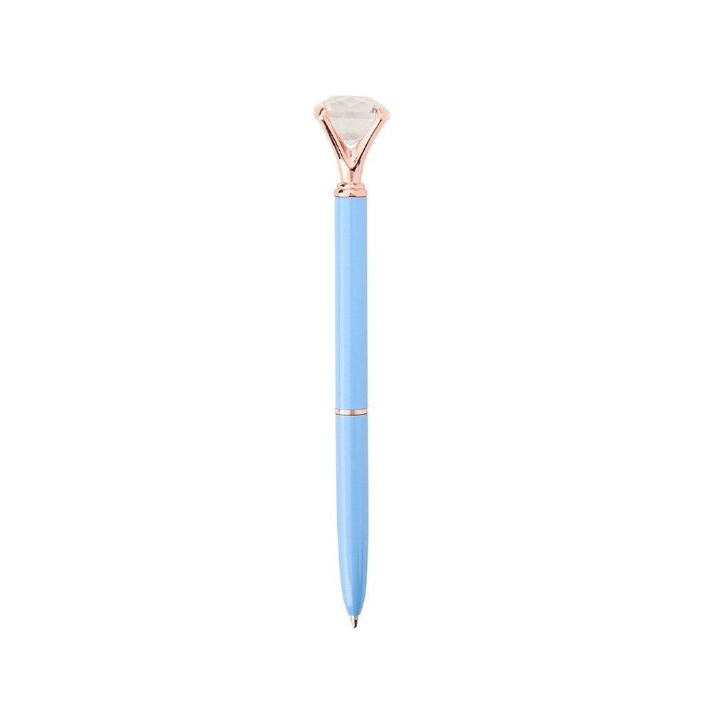 CANETA METAL DIAMANTE